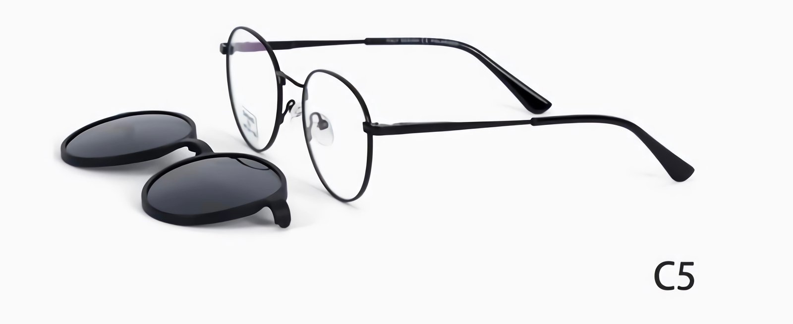 cdb31ab39a97685eeb9589eff2d5697d_2_3_photo Armação Clipons Metal Polarizado 22450 TAM 48-21-135 - Imagem 1