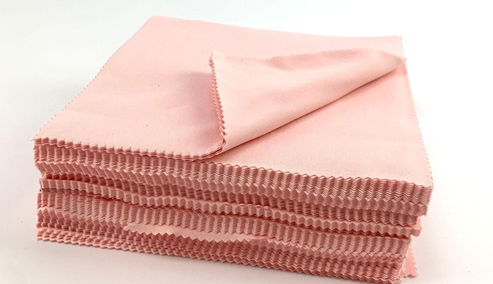 30,00 MICROFIBRA ROSA 100unid Flanela Microfibra Rosa (Pacote com 100 unidades) - Imagem 1