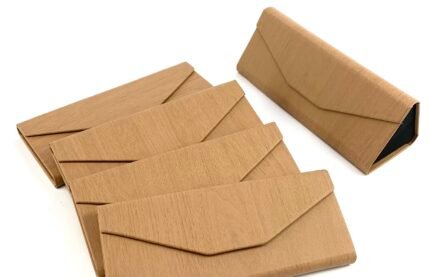 Estojo para óculos Madeira Bege