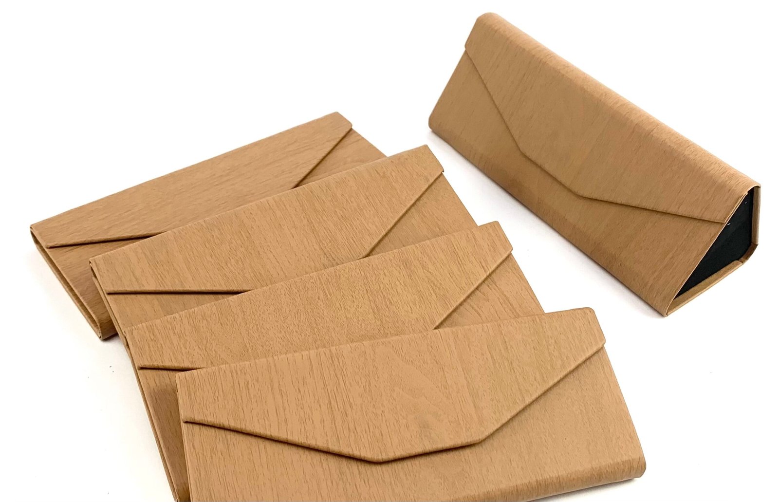 6,00 MADEIRA CLARO Estojo para óculos Madeira Bege - Imagem 1